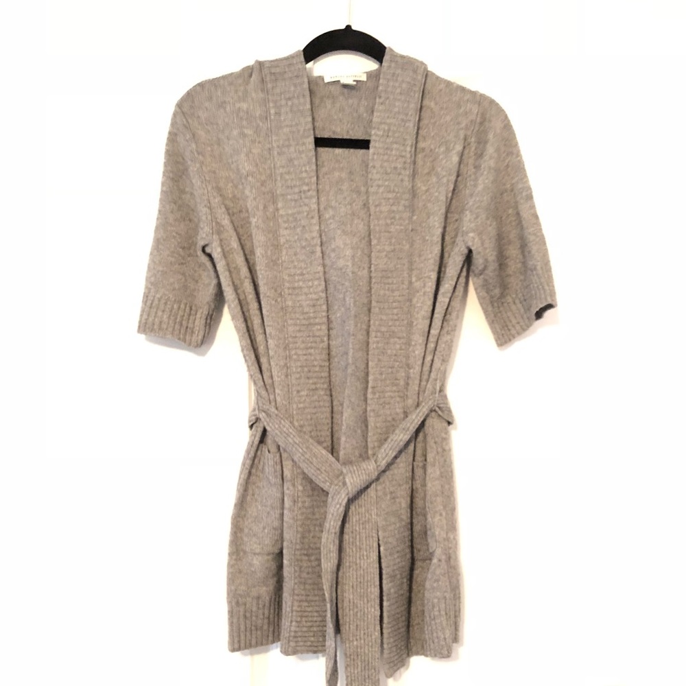 Open or tie cardigan